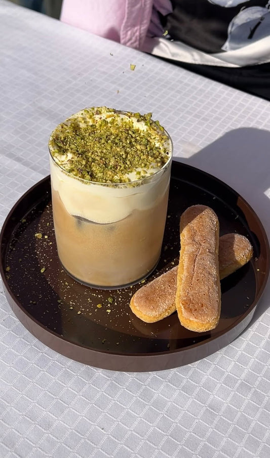 Pistachio Tiramisu Latte
