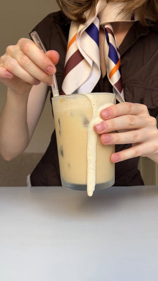 Salted Caramel Cold Foam Latte