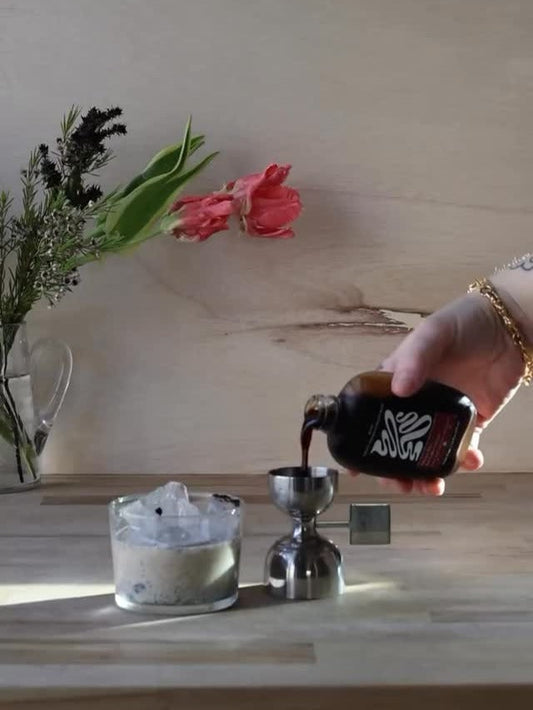 Black Sesame Iced Coffee
