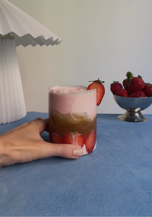 Strawberry Cloud Latte