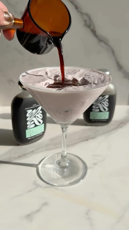 Boozy Cherry Vanilla Kloo Affogato