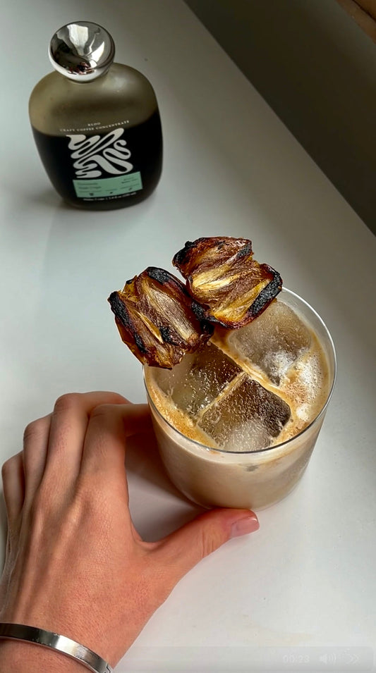 Salted Date Latte